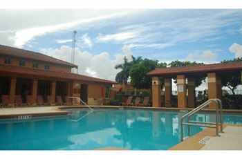 Resort style pool