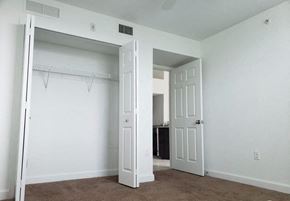 Princeton apartment for rent - Mirabella Apartments bedroom with closet space at Mirabella Apartments, Princeton, FL, 33032