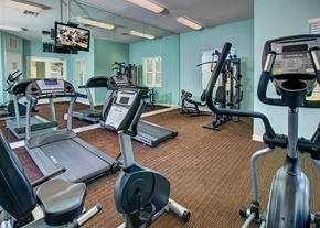 Princeton apartment for rent - Mirabella Apartments fitness center at Mirabella Apartments, Princeton, FL
