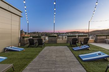 Building view rooftop