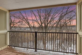 Private patio or balcony