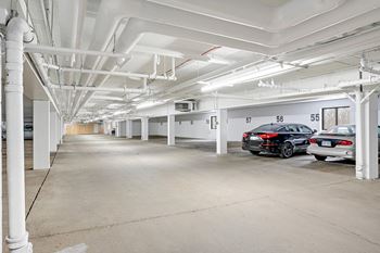 Heated underground parking available
