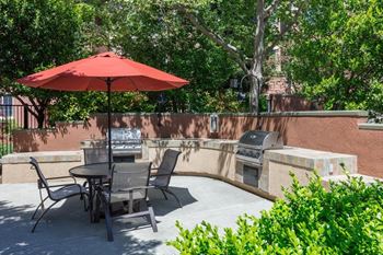 Picnic area and bbq grills