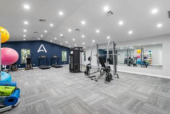 Fully equipped fitness center