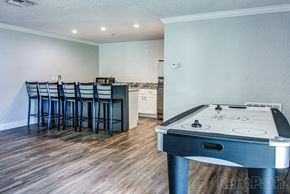 Tampa apartment for rent - Community activity and gathering area at The Commons apartment community in Tampa, Florida.