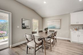 Lady Lake apartment for rent - Dining room space at The Groves at Lake Ella in Lady Lake, Florida — a pet-friendly rental community.