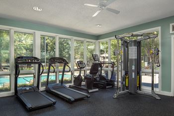 Fully equipped fitness center