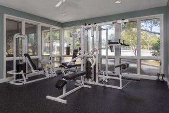 Fully equipped fitness center