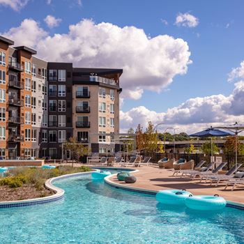 Float >> msp’s only “lazy river” pool (heated)