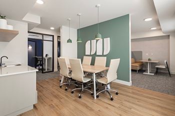 Coworking lounge