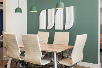 Coworking lounge
