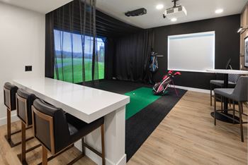 Sports studio with hd golf™