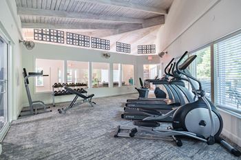 Fully equipped fitness center