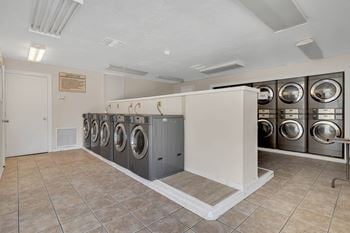 Two convenient laundry centers