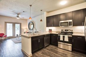 New Port Richey apartment for rent - Sawgrass Creek Apartments in New Port Richey Florida photo of kitchen with stainless steel appliance