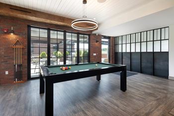 Residents' lounge with billiards, laptop bar & private conference room