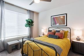 Glendale apartment for rent - the preserve at ballantyne commons apartments bedroom with bed