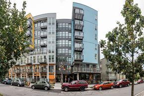 Seattle apartment for rent - exterior of building, midrise