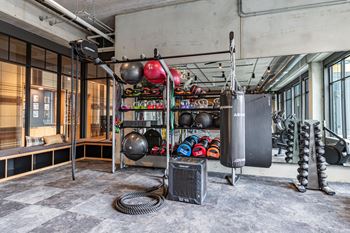 Fitness center w/ top of the line cardio and resistance equipment, private on-demand wellbeats & yoga room