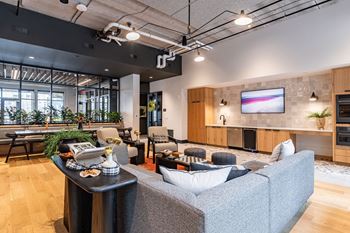 Multiple reservable private party spaces