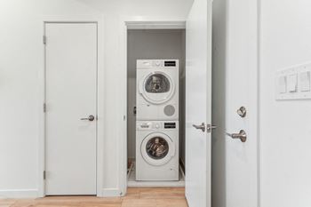 In unit washer/dryer