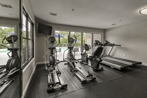 Austell apartment for rent - Fitness studio with modern equipment at Forest Glen apartments in Austell, GA 30106, near South Cobb County and Douglasville.