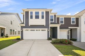 Sherrills Ford townhouse for rent - A two-story house with a garage is shown in the image.