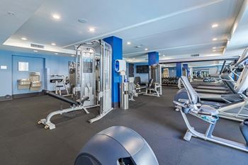 State-of-the art fitness and conditioning club with cardio theatres