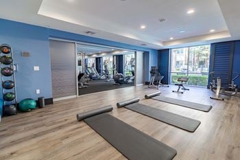 State-of-the art fitness and conditioning club with cardio theatres