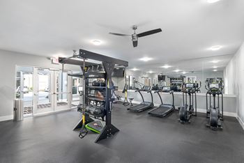 State-of-the-art gym and spin studio