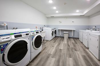 Laurel west end: laundry room on each floor