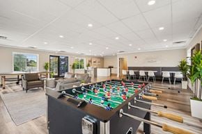Burnsville townhouse for rent - Burnsville, MN Townhomes – Summit Townhomes - clubhouse with foosball table