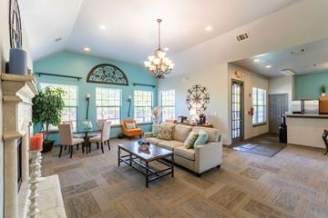 Maumelle apartment for rent - a living room with a couch and a table