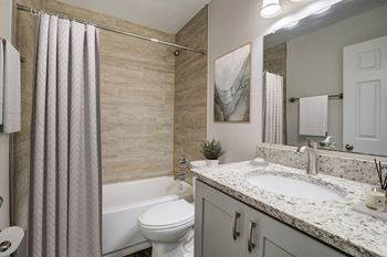 Updated kitchens & bathrooms