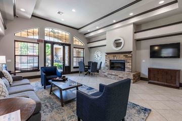 Addis apartment for rent - a living room with a fireplace and a television