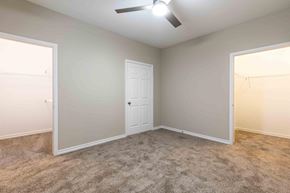 Addis apartment for rent - Sugar Mill Apartments in Addis, LA photo of an empty bedroom with a door to a closet