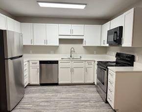 Hattiesburg apartment for rent - Twin Oaks Apartments in Hattiesburg Mississippi photo of kitchen.