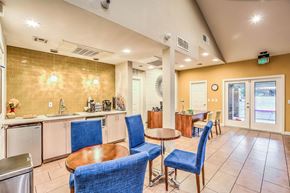 Las Vegas apartment for rent - kitchen area in clubhouse