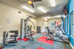 Las Vegas apartment for rent - fitness center- cardio machines, weighted machines
