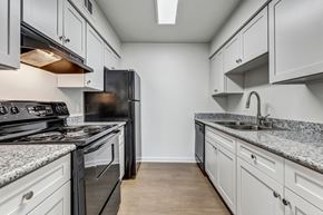 Gretna apartment for rent - Whitney Manor Apartments in Gretna, LA photo of  kitchen with hardwood floors