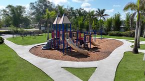 Orlando apartment for rent - playground at Woodlake Villas apartments in Southeast Orlando
