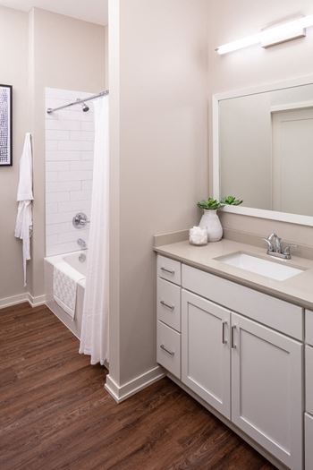 Ceramic tile shower surrounds