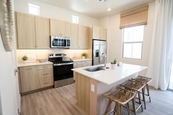 Kitchen islands for additional counter space, storage and seating