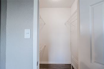 Expansive walk-in style closets*