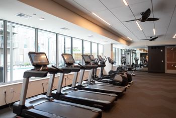 Fully equipped fitness center