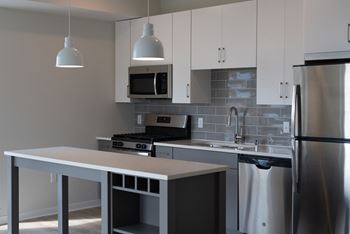 Kitchen islands with storage*