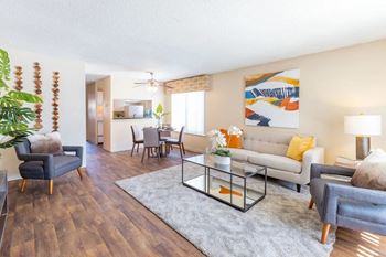 Gold collection: all classic features plus: vinyl plank flooring, resurfaced countertops