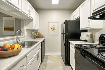 Platinum collection: all gold features plus: upgraded cabinetry and hardware, black kitchen appliances, updated led lighting, contemporary wall paint, and more!