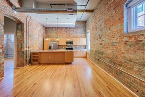 Winston-Salem apartment for rent - kitchen area in clubhouse
