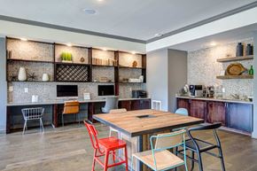 Huntersville apartment for rent - Seating area inside clubroom